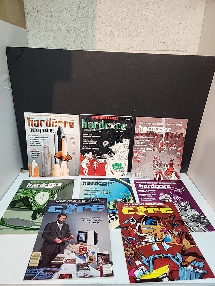 Hardcore Computing Magazine  Apple Computer Lot 10 Issues VG - Image 2 of 4