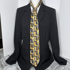 Jerry Garcia Men's Tie Necktie 100% Imported Silk Made in USA Classic Stylish
