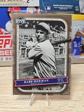2005 Upper Deck Classics Babe Herman #4