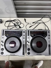 Pioneer CDJ-800 Pair DJ CD Players with Power Cables