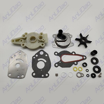 For Mercury Mariner 2&4 Stroke 6 8 9.9 15HP Water Pump Impeller Kit 46-42089A5