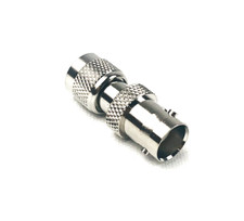 10pcs RF Mini UHF Adapter, Mini UHF Male to BNC Female Delrin Insulation