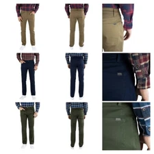 Tan , Blue , Green Jachs Men'S 5 Pocket Stretch Pant
