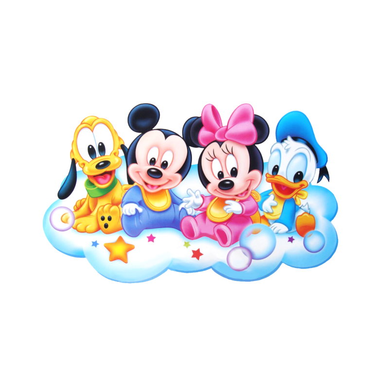Disney Bebe Baby Minnie Mickey Donald Daisy Sticker Autocollant Mur Wall Deco Ebay