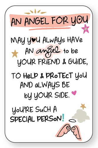 SUPPORT WALLET CARD Inspired Words Keepsake Sentimental Inspirational Care Gift - Picture 11 of 15