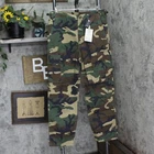 Urban Renewal Womens Cargo Military Straight Leg Pants Camo Green M