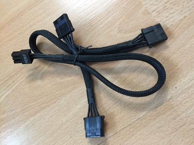 6 pin Perif to 3X IDE  DRIVER POWER cable for VGA SuperNOVA 750-1300 G2 G3  