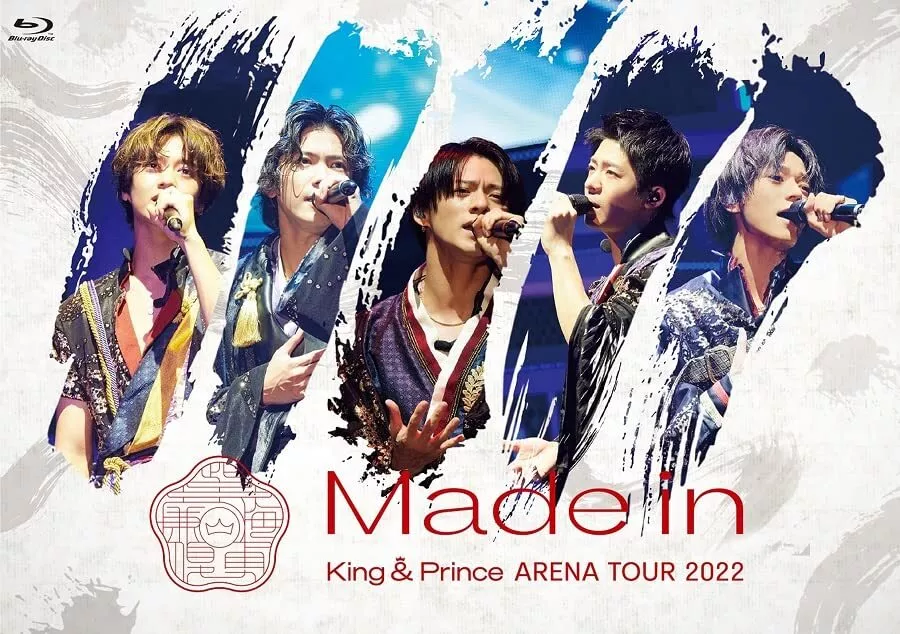 King & Prince ARENA TOUR 2022 -Made in- Normal Edition 2 Disc J-POP Blu-ray