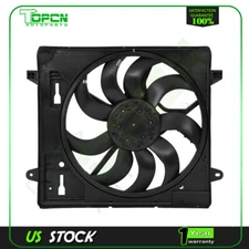 Electric Radiator Cooling Fan Assembly For 2012 13 14 15 16-2017 Jeep Wrangler