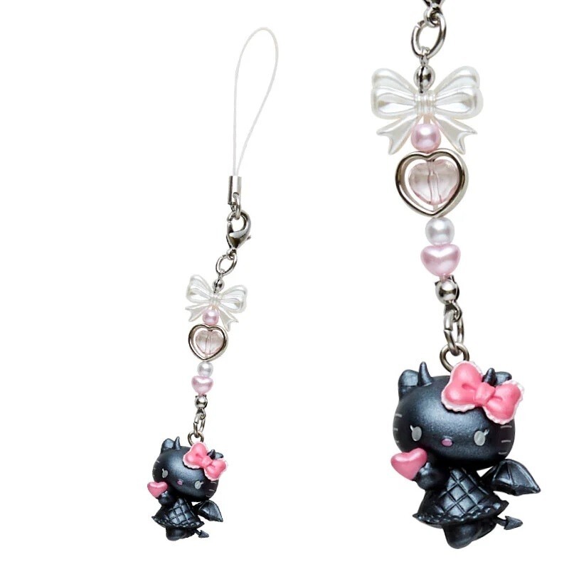 HＥＬＬＯ　ＫＩＴＴＹ　ストラップ Hello Kitty Secret Strap Complete Set 8pcs Angel Devil