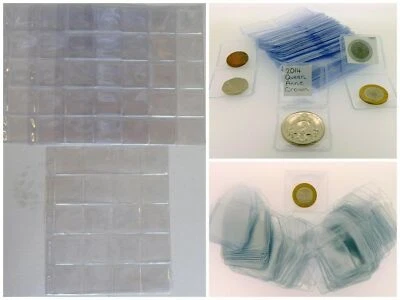 Coin Album 20 Pocket Pages 46 mm Double Wallets 50 mm Single Wallets for £2
