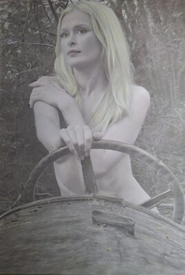 Amelie Brava - Traktorfahrer Portrait, Aktstudie