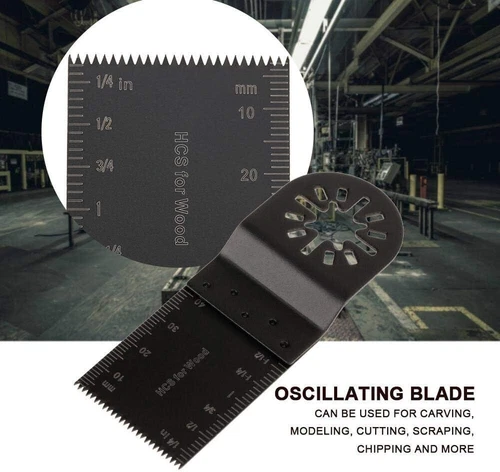 20stk Multitool Zubehör Sägeblatt-Set Metall Holz für Multimaster Makita Einhell - Bild 13 von 18