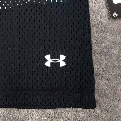 Under Armour HeatGear Tank Vest Womens Extra Small Black Ventilated Mesh - Picture 12 of 19