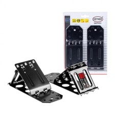 Foldable Car Wheel Chocks Stopper Wedges Tyre Stop Anti Roll Set of 2 347490