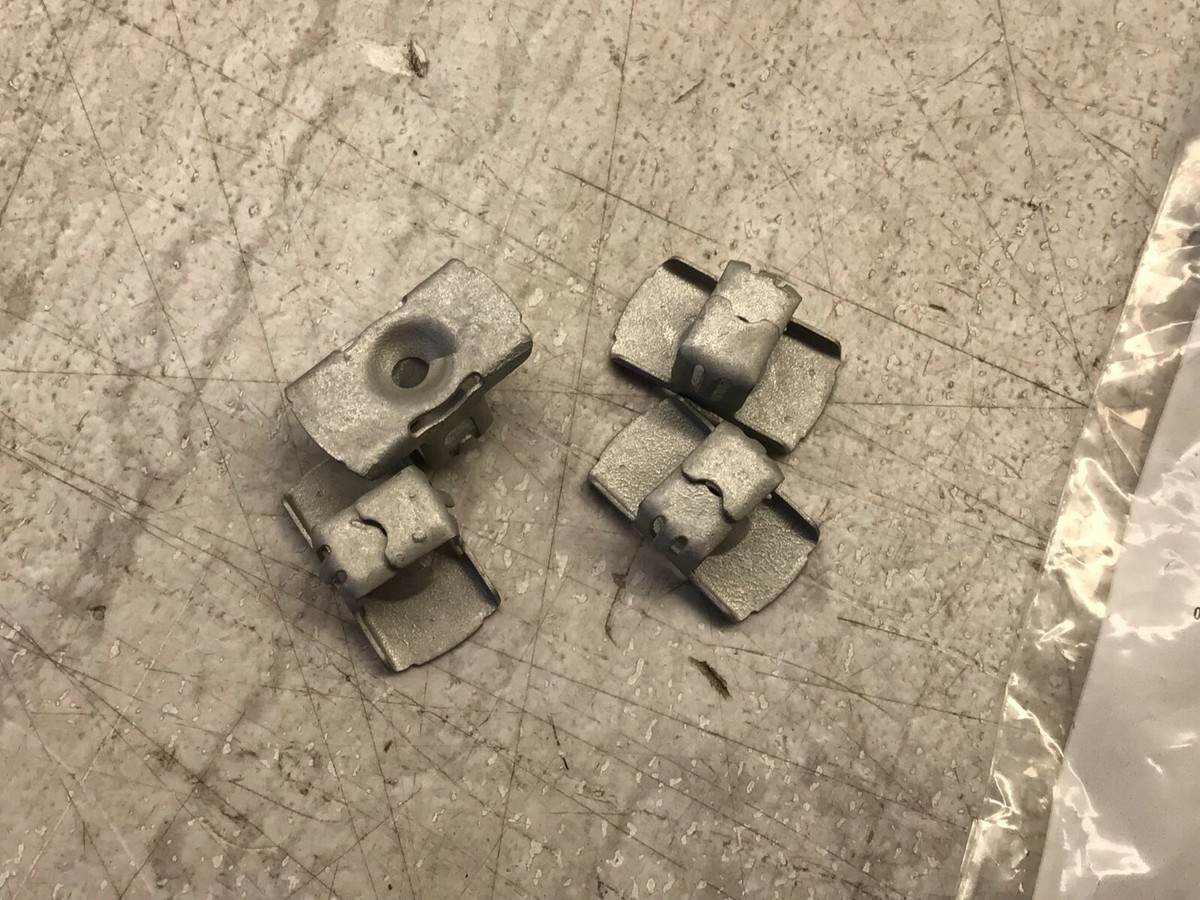 4-Pack 2014-2019 Ford Escape Lincoln Corsair OEM Lower Shield Nut  