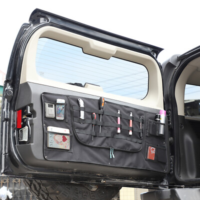 Passend für 05-09 Hummer H3 Heckklappe Molle Panel Storage Kofferraum Organizer