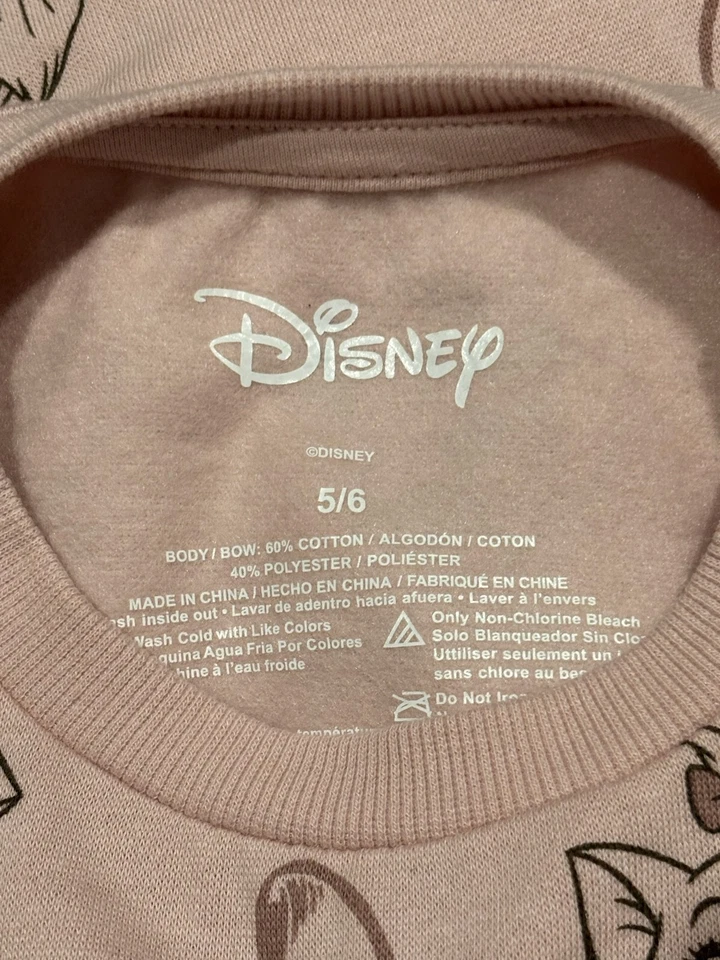 Sudadera Marie Polar Colección Disney Los Aristocatos - Niñas Talla 5/6 Foto 3 de 3