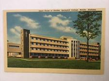Jesuit House Of Studies Springhill College Mobile Alabama Vintage Postcard