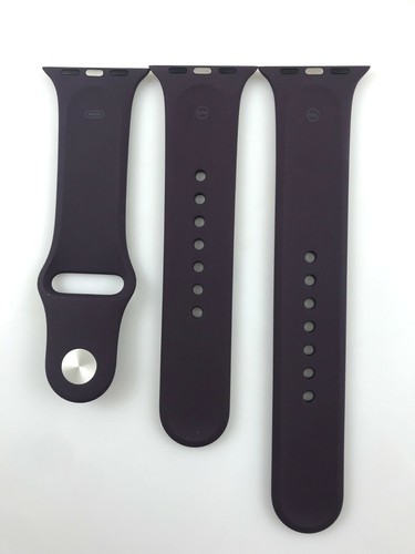 Original Apple watch Series 7 6 SE 5 4 3 2 Sport Band 38mm 40mm 41MM Dark Cherry - Picture 4 of 12
