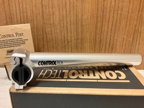 Tija de sillín vintage ControlTech EE. UU. AL oldschool 27,0/235 mm rara original NOS longitud - Imagen 5 de 11