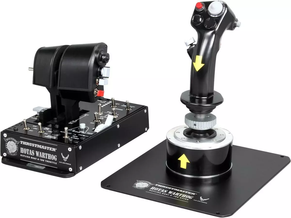 Thrustmaster HOTAS Warthog Dual Throttles Black USB Flight Sim PC