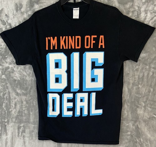 Gildan Herren T-Shirt Kurzarm "I'm Kind Of A Big Deal" schwarz Gr. M - Bild 1 von 7