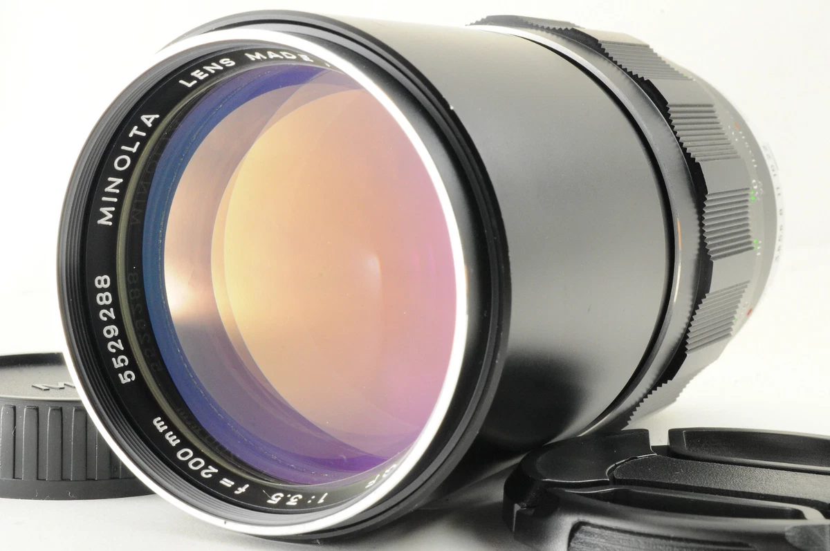 Preços baixos em Lentes de câmera f/3.5 Minolta MD 200mm Focal | eBay