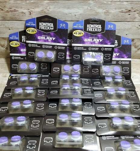 BULK DEAL 20X PS4 PS5 Galaxy Kontrol Freek FPS Performance Thumbsticks - PURPLE