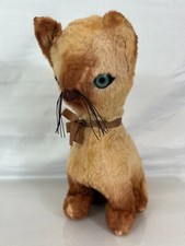 Vintage Gund Disney Darn Cat DC Brown Bow Neck Blue Eye Stuffed Animal Plush Toy