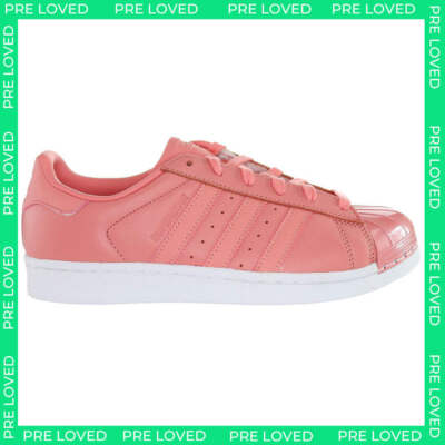 Adidas Superstar Metal Toe Womens Pink Trainers NO BOX UK