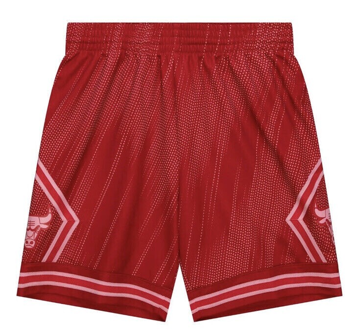 Chicago Bulls Basketball Shorts Mitchell Ness NBA Swingman Mens Size  Medium