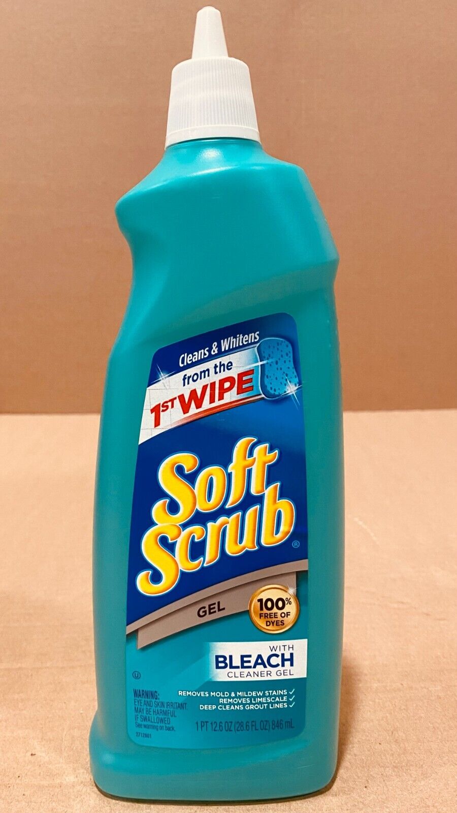 Soft Scrub with Bleach Cleaner Gel, 28.6 Fluid Ounces