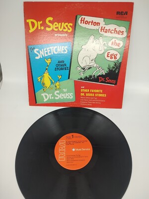 Vintage Dr. Seuss Horton Hatches The Egg / The Sneetches Record Vinyl LP