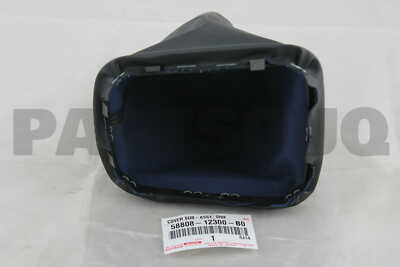 58808-12300-b0 Genuine OEM Toyota Cover Sub-assy Shift Hole