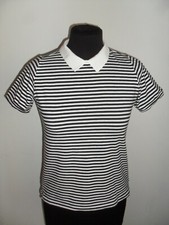 T shirt Maglia Maglietta in cotone Con Colletto SUBDUED  Tg. M di Line Bon Ton 