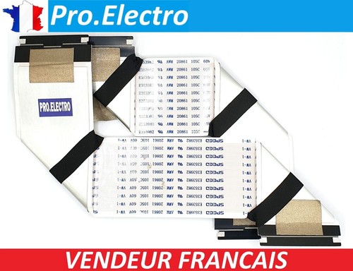 LVDS Flachbandkabel TV TCL 55P631 E353982 AWM 20861 105C 60V