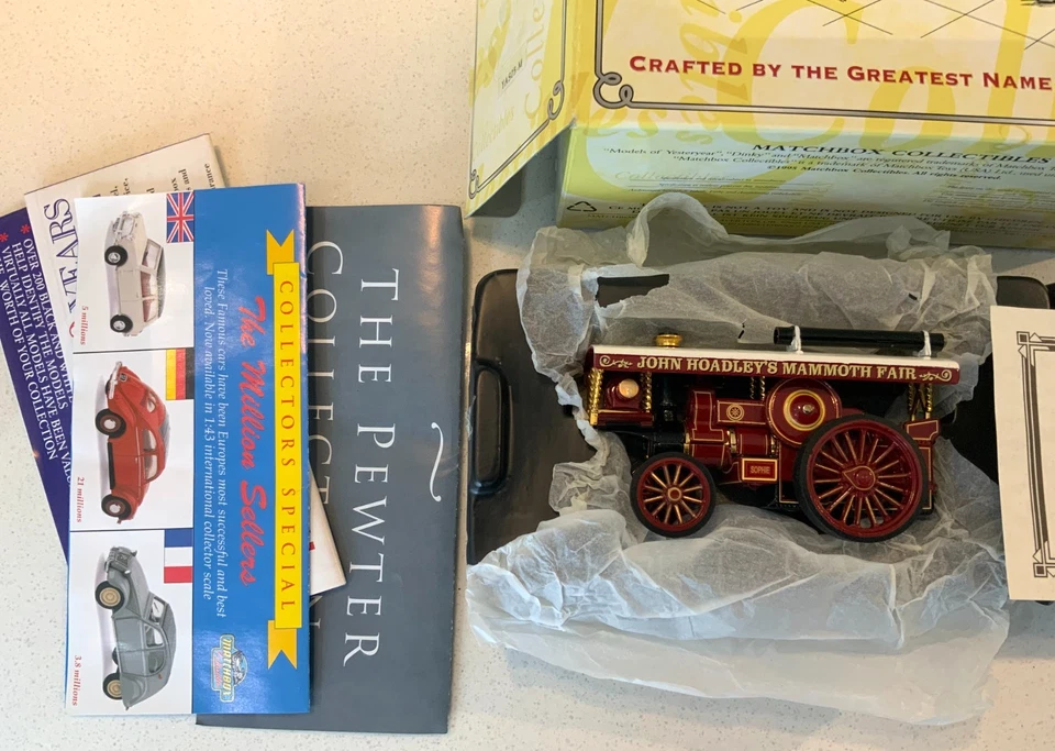 Matchbox Collectibles YAS05-M "Showman" Steam Engine + COA Dated 1995 - Image 4 of 4