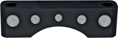 Covingtons Dimpled Black Front Fender Spacers (C1102-B)