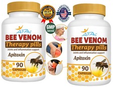 2 NATURAL BEE Venom Extract anti-inflamatory Extracts artritis support