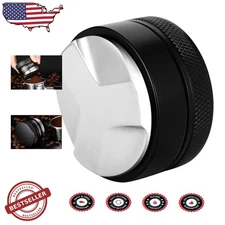 Elite 58mm Coffee Leveler Tool,  Aluminum Alloy Handle, Even Distribution