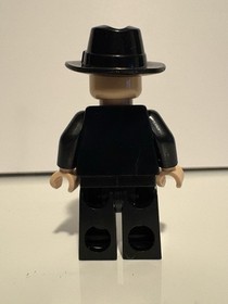 LEGO Indiana Jones Shanghai Gangster Minifigure Minifig 7682 Chase - Cracked 