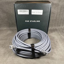 NEW 100 FT Ethernet Cable Extension for Starlink Gen 3 V3 - 100' 2000Mbps CAT6