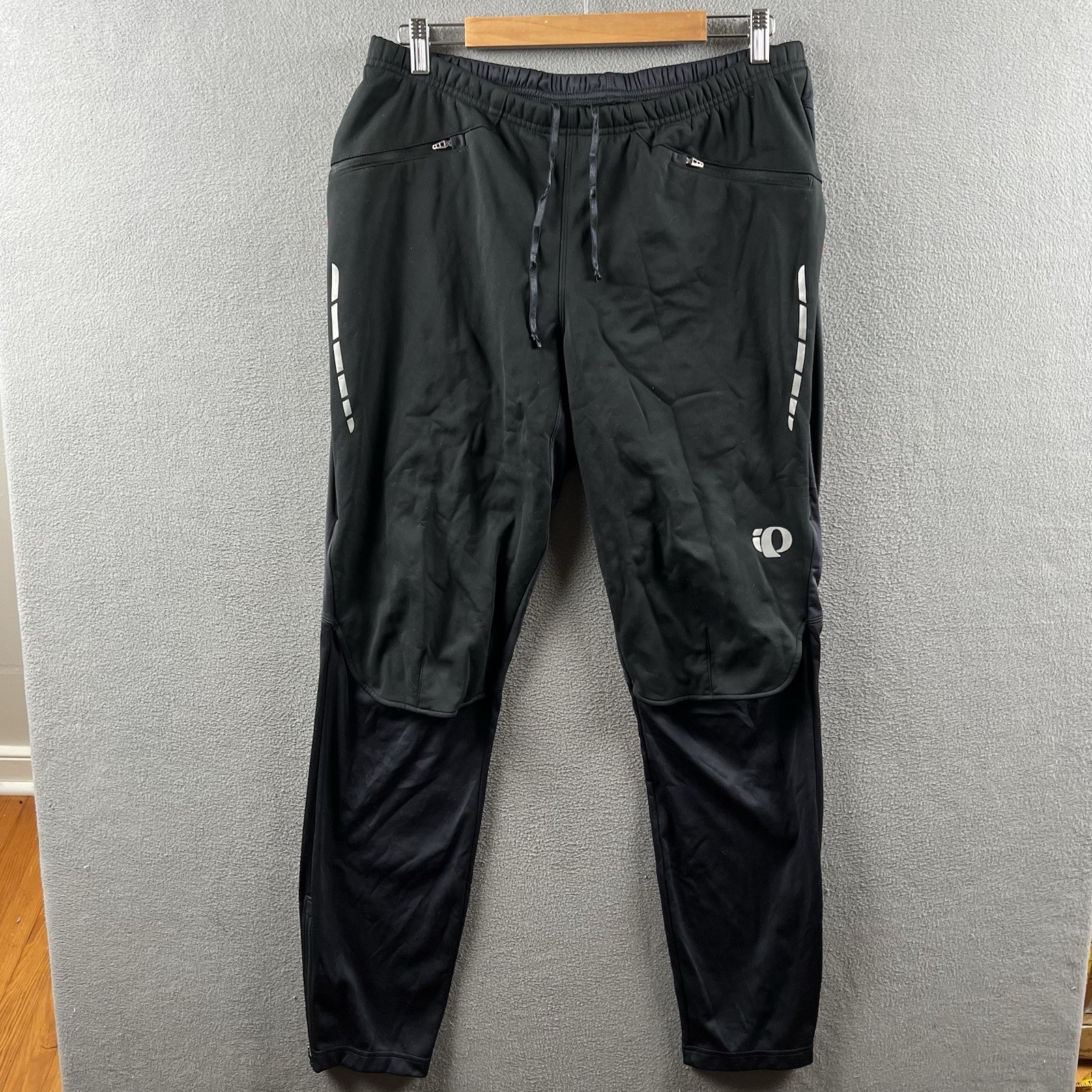 Pearl iZumi Cycling Pants Mens XL Blue Black Compression Performance PRO Fleece