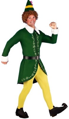 Buddy the Elf Men's Costume Size Large