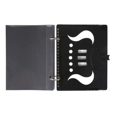 Multifunctional Music Folders Plastic Texture Choir Folder for Music Sheet