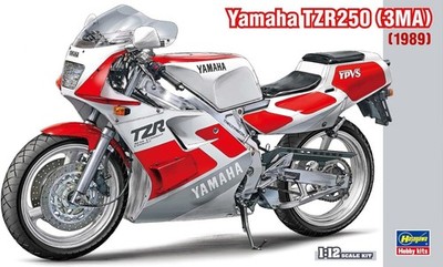 Hasegawa 1/12 Scale Yamaha TZR250 3MA 1989 Motorcycle Plastic