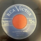 CANADA! ELVIS PRESLEY Heartbreak Hotel 1956 1st Press RCA BLUE Label 45 rpm