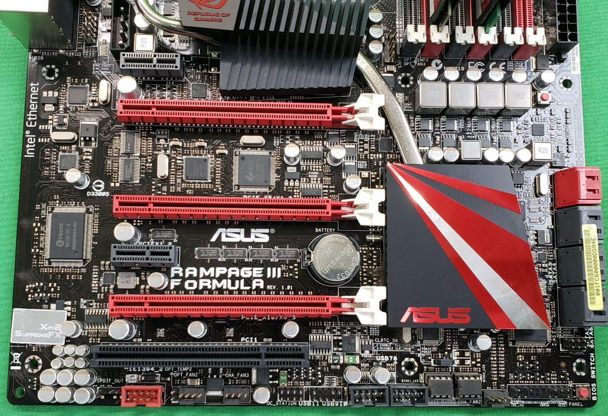ASUS ROG Rampage III Formula X58 Motherboard LGA1366 + i7-950 +