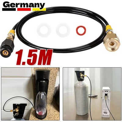 Für Sodastream Soda Maker Club Externer Schlauch Adapter-Kit für W21.8 CO2 Tank